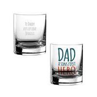 Personalised Dad First Hero Tumbler