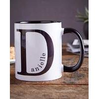 Personalised Initial Mug