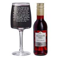 personalised dieters wine set