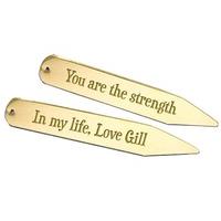 Personalised Gold Plated Stiffen...