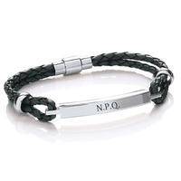 Personalised Women\'s Leather Bracelet