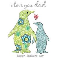Penguin Dad | Father\'s Day card