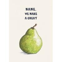 Pear | Valentine\'s Day card