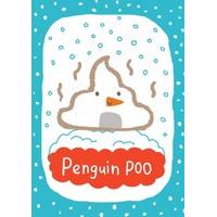 Penguin Poo| Funny Christmas Card |DL1136