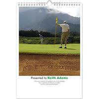 Personalised Calendars - Golf (Starts on month of your choice)