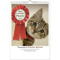 Personalised Calendars - Cats (Starts on month of your choice)