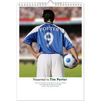 Personalised Calendars - Football (Starts on month of your choice)