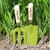 personalised trowel fork set