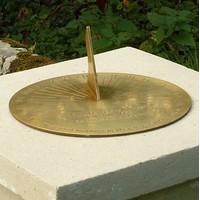 Personalised Brass Roman Sundial