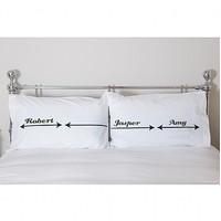 personalised pet bed hogger pillowcases