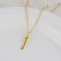 Personalised Gold Claw Necklace