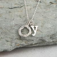 Personalised Silver Lifesaver Necklace