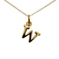 Personalised Gold Letter w Necklace