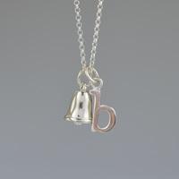 Personalised Silver Bell Necklace