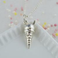 Personalised Silver Ice Cream Necklace