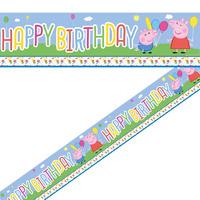 Peppa Pig Party Foil Banner