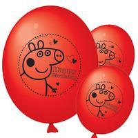 Peppa Pig Latex Party Balloons