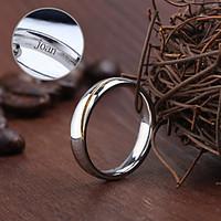 Personalized Gift Jewelry Stainless Steel Engraved Rings