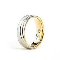 Personalized Gift Fashionable Stainless Steel Jewelry Engraved Men\'s Ring 0.6cm Width