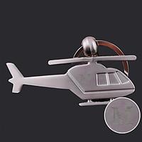 personalized engraved gift creative helicopter shaped keychain