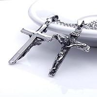 personalized gift mens stainless steel jesus cross shaped engraved pen ...