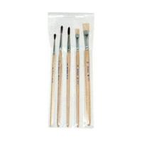 Pelikan Paint Brush Starter Set with 5 Hair Brushes