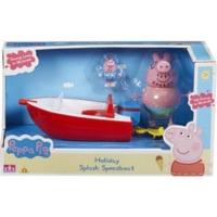 Peppa Pig Holiday Time Splash Speedboat