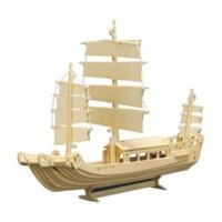 Pebaro Wooden Junk Ship Flat Pack Craft Kit