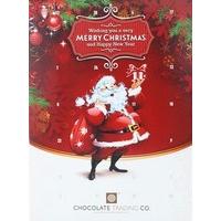 Personalised chocolate advent calendar (Santa)