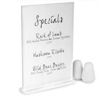 Perspex Vertical Menu Holder A4 (Single)