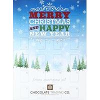 Personalised chocolate advent calendar (snowscape)