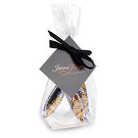 personalised gift bag of chocolate sardines