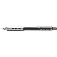 Pentel P365 Mechanical Pencil with Rubber and Metal Grip 0.5mm Lead Diameter (Black) Ref P365-SAX (Pack of 12 Pencils)