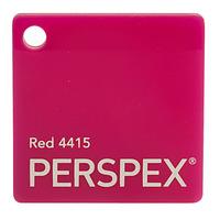 Perspex Cast Acrylic Sheet 600 x 400 x 3mm Solid Pink