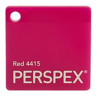 perspex cast acrylic sheet 600 x 400 x 5mm solid pink