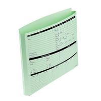 Personnel Wallets (Green) Extra Capacity Expandable Gusset (Pack of 50)