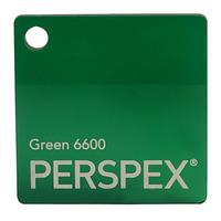 Perspex Cast Acrylic Sheet 1000 x 500 x 5mm Transparent Green