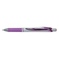 Pentel Energel XM Retractable Rollerball Pen 0.7mm Tip 0.35mm Line (Violet) Ref BL77-V (Pack of 12)