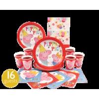Peppa Pig Basic Party Kit 16 Guests