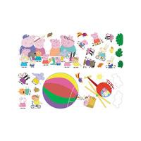 Peppa Pig Hot Air Balloons Stikaround Wall Stickers 27 pieces