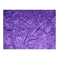 Perugia Stretch Floral Lace Couture Bridal Lace Fabric Violet