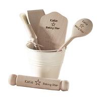 Personalised Children?s Cooking Set, White