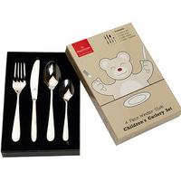 Personalised Children?s Cutlery Set, Stainless Steel
