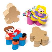 Person Craft Boxes (Pack of 4)
