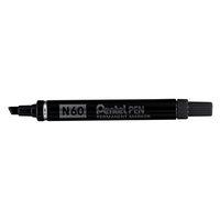 Pentel N60 Chisel Tip Permanent Marker (Black) Pack of 12