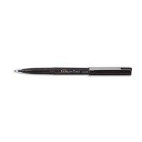 Pentel JM20 (Black) Fountain Pen Disposable with Adjusting Nib 0.3-0.4mm Line (Pack of 12 Pens)