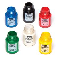 Pebeo Suede Fabric Paint Pots (Set of 6)