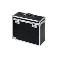 Personal Filing Case (A4) Black and Chrome Robust and Lockable