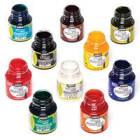 pebeo glass paint pot classpack set of 10