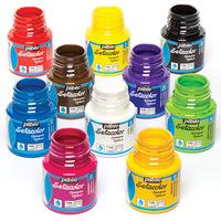 Pebeo Fabric Paint Pots Classpack (Classpack of 10)